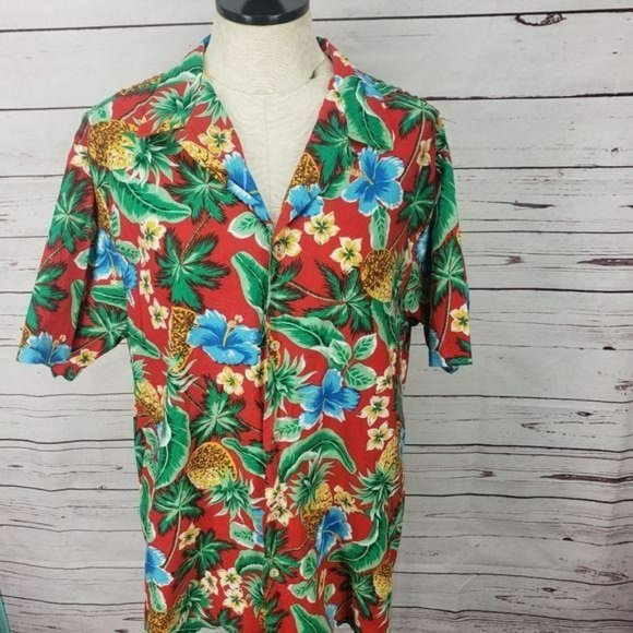 RjC vtg made in Hawaii Button Up XL shirt - Picture 7 of 10